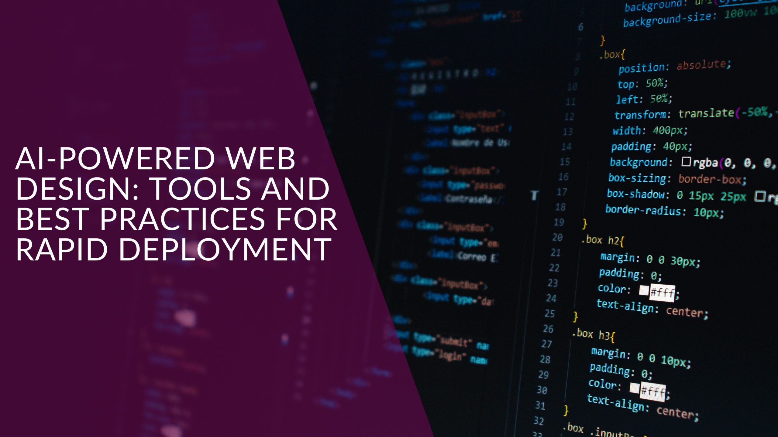AI-Powered Web Design: Tools and Best Practices for Rapid Deployment