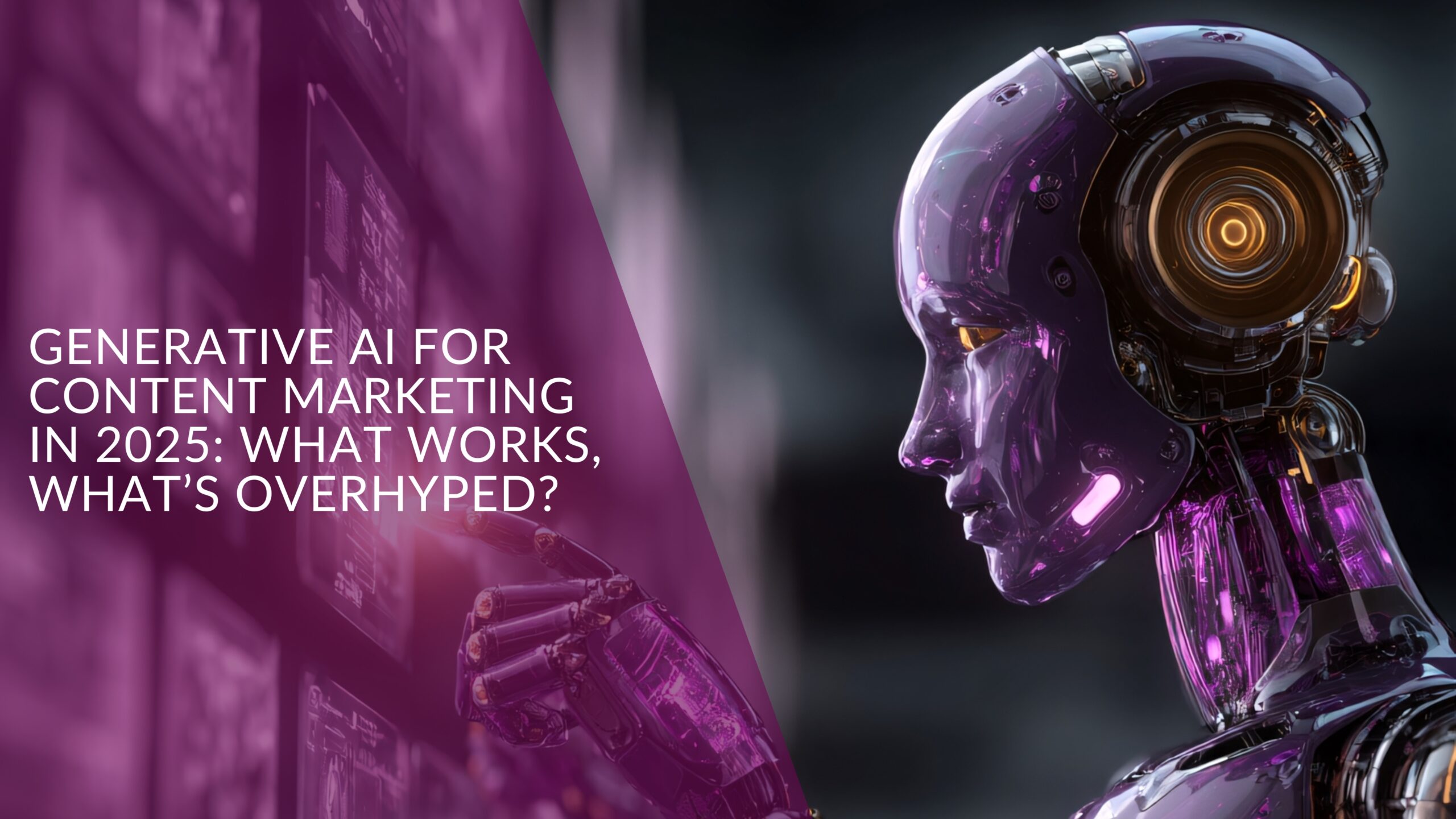 Generative AI for Content Marketing in 2025: What Works, What’s Overhyped?